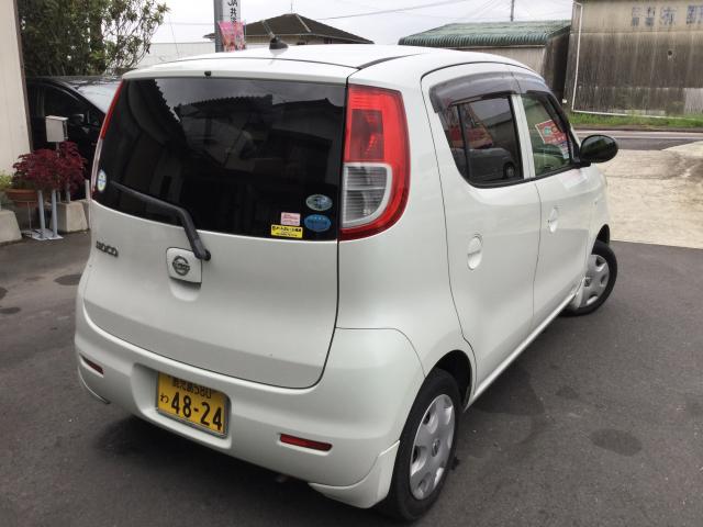 日産 白モコの空車確認 100円レンタカー