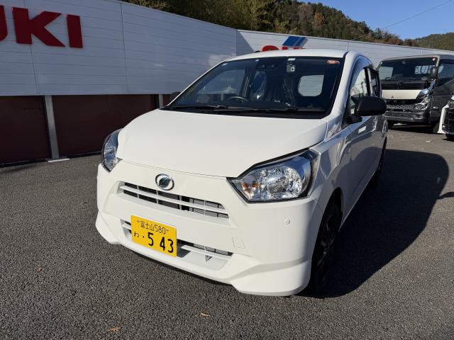 富士吉田店 ダイハツ ミライース(ホワイト)543