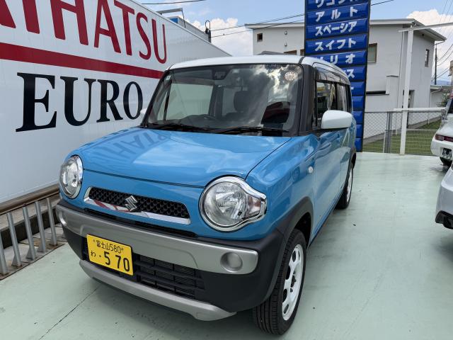スズキ ハスラー4WD(ブルー)570車両画像