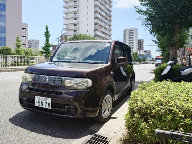 羽田空港店 日産 キューブ5人乗り