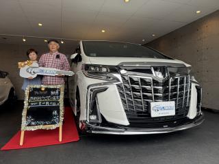 四日市インター店 トヨタ アルファード 納車☆の画像