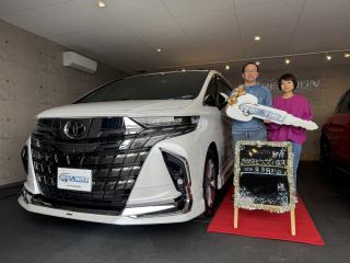 四日市インター店 トヨタ アルファードHV 納車♪の画像