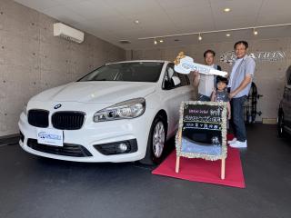 BMW 218d 納車☆の画像